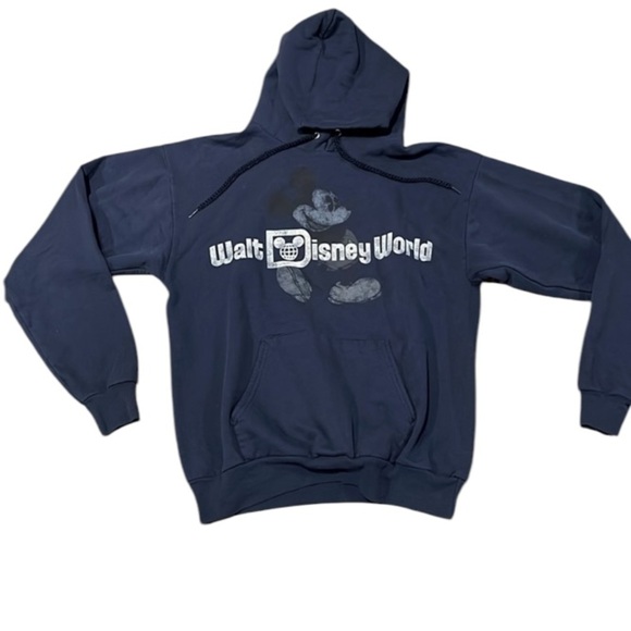 Disney Tops - Walt Disney World Mickey Hoodie Sweatshirt Size M